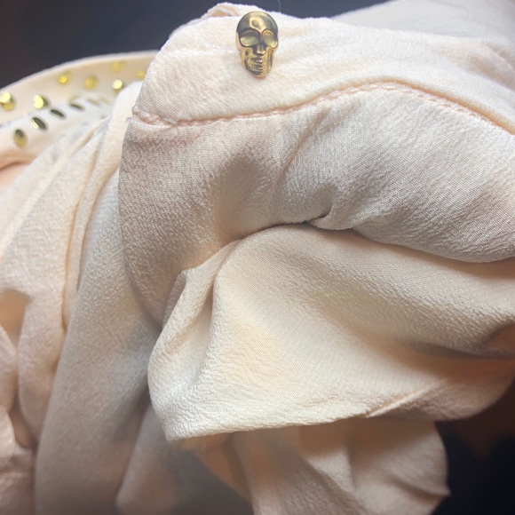 Zara blouse size small with gold dots - Picture 5 of 5